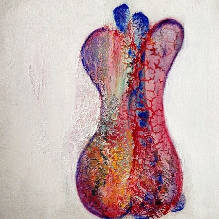 How fragile we are geschilderd door Bep van Duijnhoven